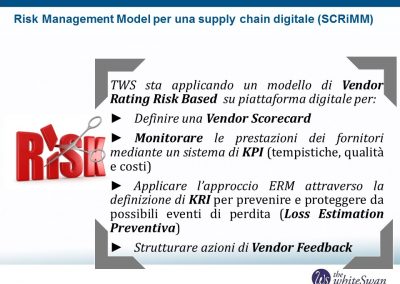 SCRiMM risk management supply chain digitale